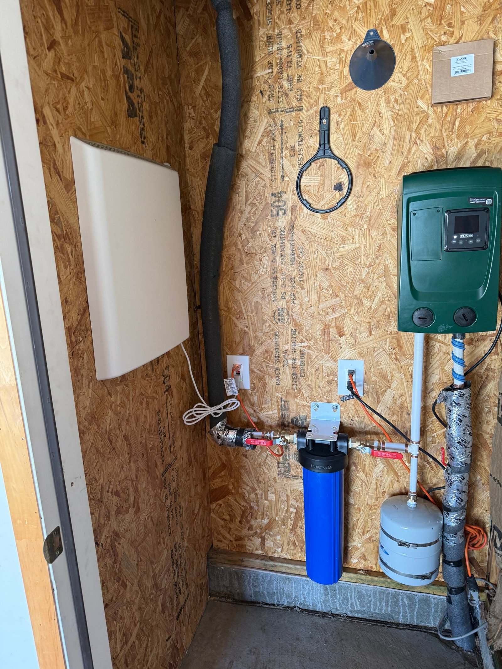New DAB constant pressure well pump system installed in Flagstaff Arizona